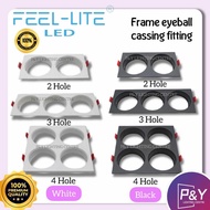 Feel Lite Eyeball Fitting Recessed Casing Only