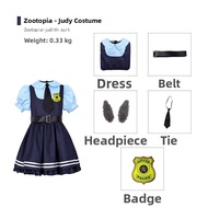 Nick & Judy Cosplay Costume