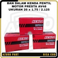 KENDA INNER TYRE PRESTA AV48 MOTORCYCLE VALVE SIZE 26 x 1.75 2.125/