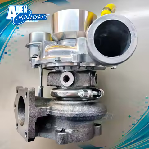 For ISUZU Modified RHF4 44 46mm Billet Turbo Turbocharger 5 Bolts Flange 8980118923 For 4JJ1 2KD Eng