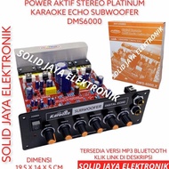 KIT POWER AKTIF STEREO 300W PLS SUBWOOFER ECHO MIC KARAOKE AKTIVE TANPA MP3 DMS6000 DMS-6000 DMS 600