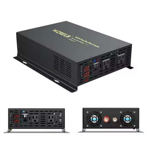 Wired Control Pure Sine Wave Solar Inverter Power 1000W Power Supply 12V/24V/48V/96V/110V DC to AC 1
