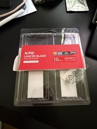 XPG Lancer Blade DDR5 RGB 記憶體 32GB (2x16GB) 6400MHz