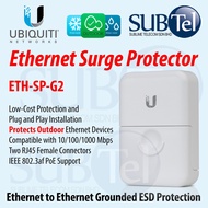 Ubiquiti ETH-SP-G2 ETH-SP Gen2 Outdoor POE Surge Protector Gigabit Ethernet Lightning Arrestor