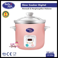 Baby Safe Digital Slow Cooker Multifunction Lb06D Equipment