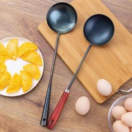 Zhangqiu egg tart spoon, traditional handmade iron spoon, family egg tart spoon, anti-egg tart maker
