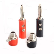 4mm Banana Plug+Socket Connectors Insert Connector Nickel Plated  MY27B2