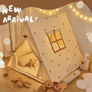Kids ins Simple Cute Bear Beige Indoor Tent Game House