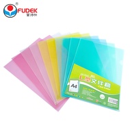 Color A4 File Bag Transparent Office Supplies