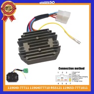 1PC 12V 280W Regulator Rectifier for Komatsu Yanmar 3TNE74 3D74E 3D68E 119640-77710 11964077710 Dies