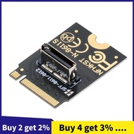 2230 NVMe M.2 Male to Oculink SFF-8612 SFF-8611 PCI-E4.0 67 Pin Female Vertical Host Adapter for NVM