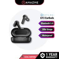 【Global】Haylou GT3 | GT 3 Pro TWS True Wireless Earbuds Bluetooth 5.0 Earphones 600mAh Charging Case