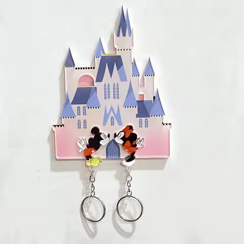 mickey mouse minnie mouse keychains,Cute cartoon keychains, ideal for couples, key decorations，Valen