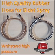 High Quality Rubber Hose Pipe For Bidet/ Withstand High Water Pressure/ Spray gun Hose