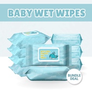 mixshop Baby Wet Wipes, 10 Pkt per Carton / 20 Pkt per Carton