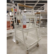 PUTIH Risatorp trolley White, ikea trolley, trolley