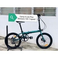 [SHIMANO 105 | SHIMANO DEORE] CAMP 20" 1X11 CAMP SNOKE | CAMP XLITE PLUS | CAMP ECOSMO 10 | TRS ROCH