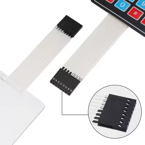 Professional 4x4 4x5 Matrix Matrix Array Keyboard 20 Key DIY Matrix Keypad Low Profile Membrane Swit