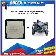 Processor Intel Core i7-8700 3.2Ghz TRAY Socket 1151+FAN