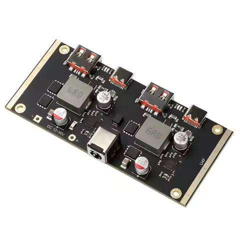 Lithium Battery Board PD QC SCP AFC VOOC Quick Circuit Board 5-Port DC 18650 Charging Module-POS