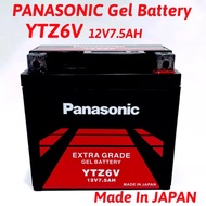 YTZ6V BATTERY JAPAN PANASONIC RS150 / NMAX
