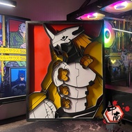 Digimon WarGreymon Multilayer 3D Poster