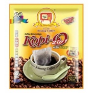 KOPI Cap Television  KLUANG 2-in-1 Black Coffee Premium Quality (20 sachets, packed &amp; sealed individually)