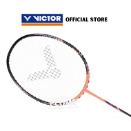 VICTOR DRIVEX 12 Salmon Unstrung Badminton Racket with BLACK BAG (DX-12 O)