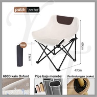 TopStyle Kursi Lipat Kursi Outdoor Wilderness Camping Recliner Bantalan 150Kg Tersedia Kualitas Ting