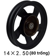 Bánh Xe Trước Xe Điện Đơn Giản 14×2.50/14*2.50 Vòng Thép Không Gỉ Bánh Xe Trong Vòng Thép Không Gỉ C