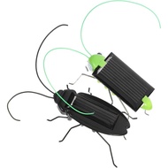 6PCS Solar Powered Bugs Toys Lifelike Solar Crickets Grasshopper Insect Toys for Boys Girls - Fake R