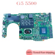 CN-03GNH6 For Dell G5 5500 Laptop Motherboard 19753-1 03GNH6 CPU RTX 2070 8GB GPU DDR4 Mainboard