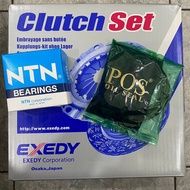 PROTON SAGA 12V 1.3 1.5 ISWARA WIRA 1.3 1.5 CLUTCH KIT SET 7.1/4 WITH CLUTCH BEARING NTN DAIKIN EXED