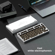 Weikav D75 Rgb Mechanical Keyboard E-Sports Wireless With Hot-Swap Custom Aluminum Alloy 3-Mode In-S