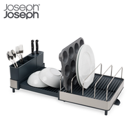 Joseph Joseph - 大容量可伸縮餐具瀝乾架 (不銹鋼)