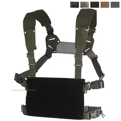 Tactical Chest Rig Mini V2 Low Profile Lightweight H-Harness Micro Chesty Vest Outdoor Hunting Airso