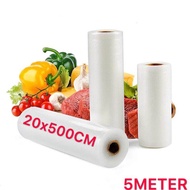20x500cm Roll Vacuum Sealer Food Saver Bag - intl