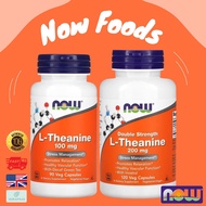 พร้อมส่ง NOW Foods L-Theanine 100 mg / 200 mg Double Strength