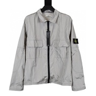 ₪ Stone Island STONE Stone Island Nylon Meatl Metallic Nylon Jacket Coat Shirt