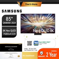 Samsung 85" QN800D Neo QLED 8K Smart AI TV (2024) | QA85QN800DKXXM QA85QN800CKXXM (85QN800D 85 inch Television Televisyen 电视机)