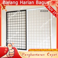 Jaring Besi Berbingkai dengan Plat Jaring Berbingkai, Rak Jaring Besi Tebal untuk Pameran Barang Kem