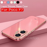For Poco F7 Casing For Xiaomi Poco F7 pro Ultra F7pro F7Ultra F 7 PocoF7pro PocoF7Ultra Square Plate
