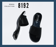 รองเท้าเเฟชั่นผู้หญิงเเบบเเตะสวมส้นเตี้ย No. 8192  NE&NA Collection Shoes