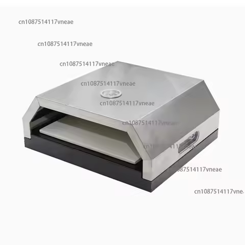 Stainless Steel Pizza Oven with Pizza Stone Bread Baking Oven Portable Pizza Oven