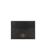 กระเป๋าสตางค์ใส่บัตรผู้หญิง Coach ลายโลโก้ CZ286IMXAQ