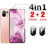 Protective Screen Tempered Glass For Xiaomi Mi 11 Lite 5G NE Camera Lens Protector Film On Mi11 11li