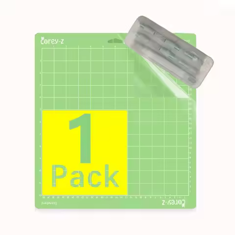 Craft Hobby Knife Exacto Knife Kit, 12"x12" Standard Grip Cutting Mat, 1 Exacto Knife Pen, 6 Spare A