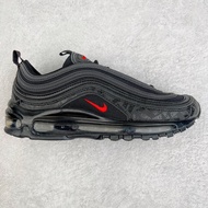 2024New AIR MAX 97 "ALL OVER PRINT" BLACK-UNIVERSITY RED-BLACK AR4259-001