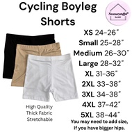 Necessary Cycling Boyleg Shorts Extra Small to 5XL - Mall Quality