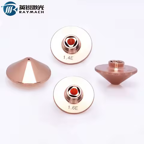 Laser Nozzle 1.6e Copper Nozzle Caliber1.2E WSX Fiber Laser 1.4E Overspeed Cutting Spare Parts High 